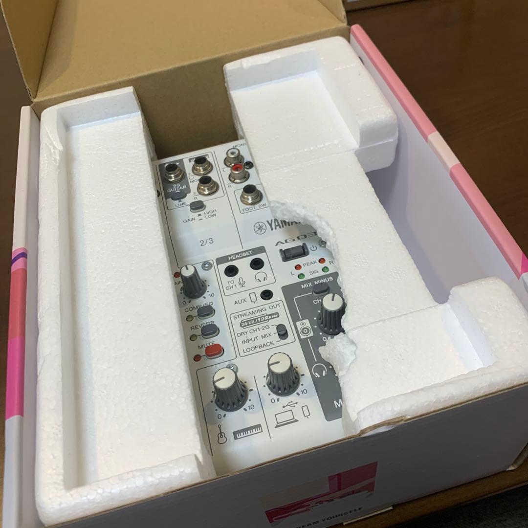 YAMAHA AG03MK2 オーディオインターフェース