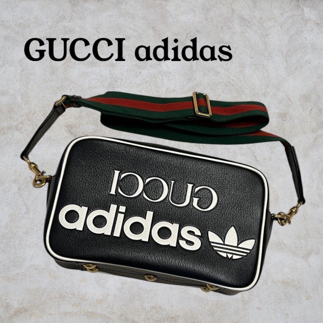 GUCCI adidas コラボショルダーバッグ