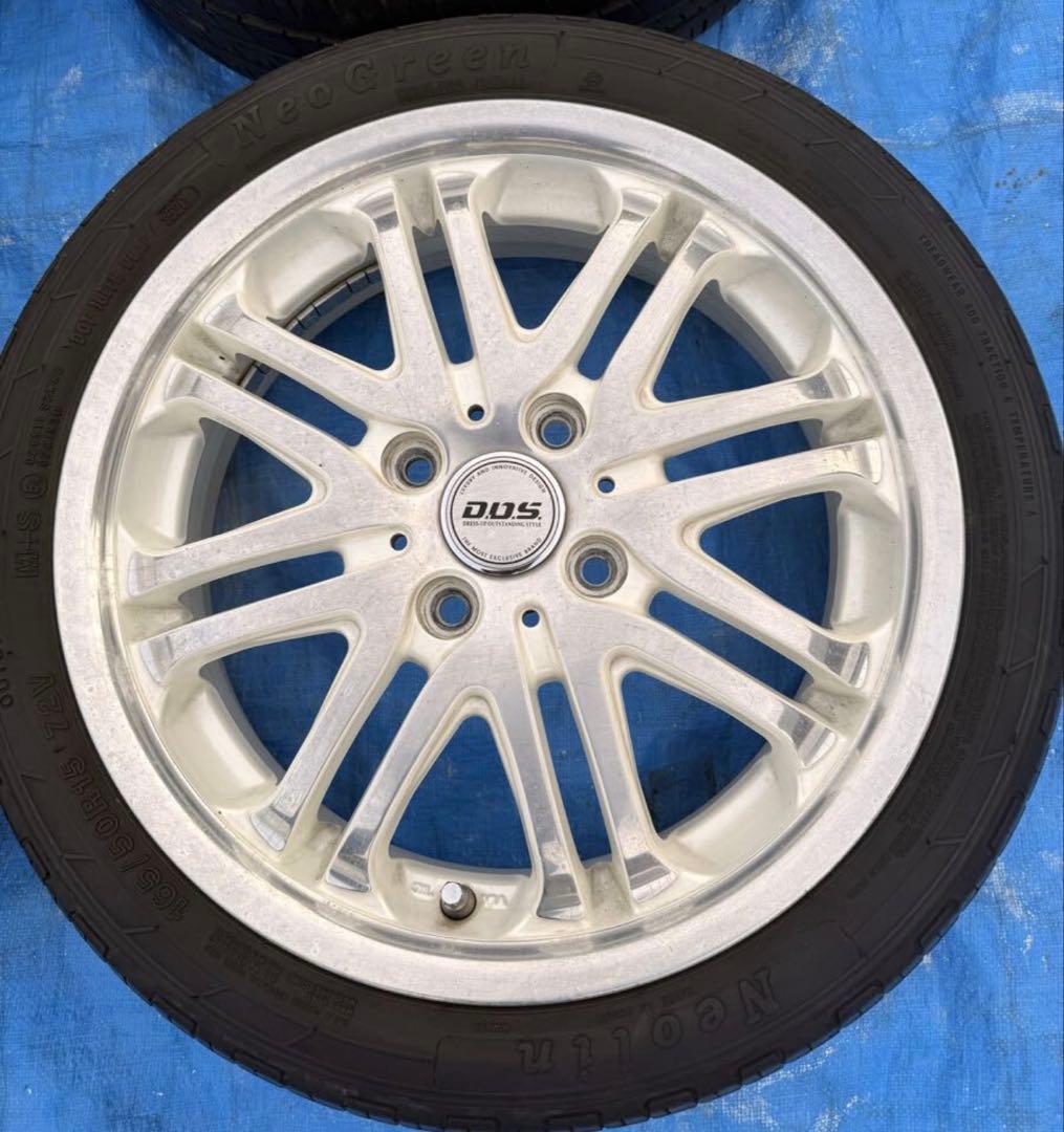 美品 165/50R15 サマータイヤ 2020年製 15×5J ホイールセット