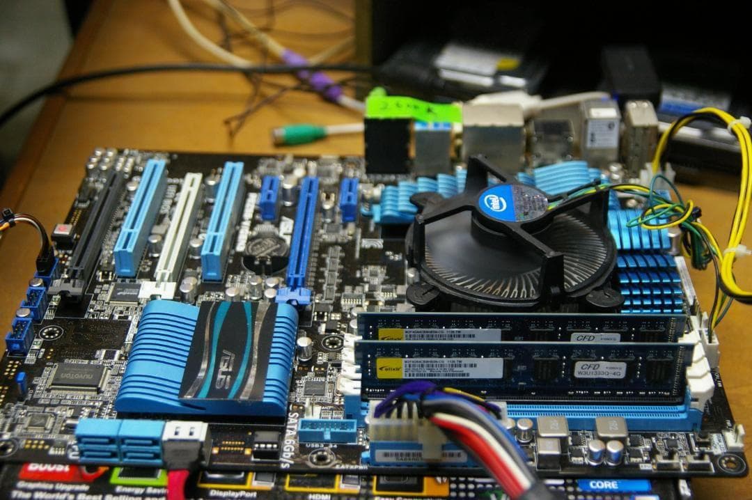 P8Z68-V/GEN3 +i7-2600K+120GB/SSD/8GBメモリ