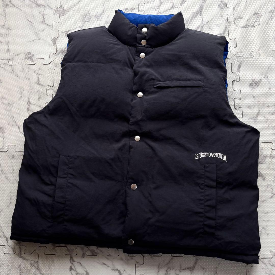 極美品✨STUSSY REVERSIBLE DOWN WORKGEAR VEST