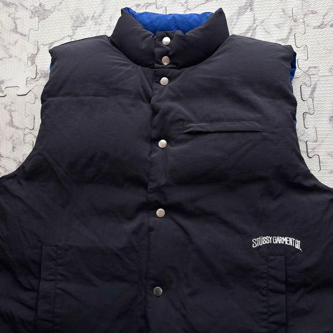 極美品✨STUSSY REVERSIBLE DOWN WORKGEAR VEST