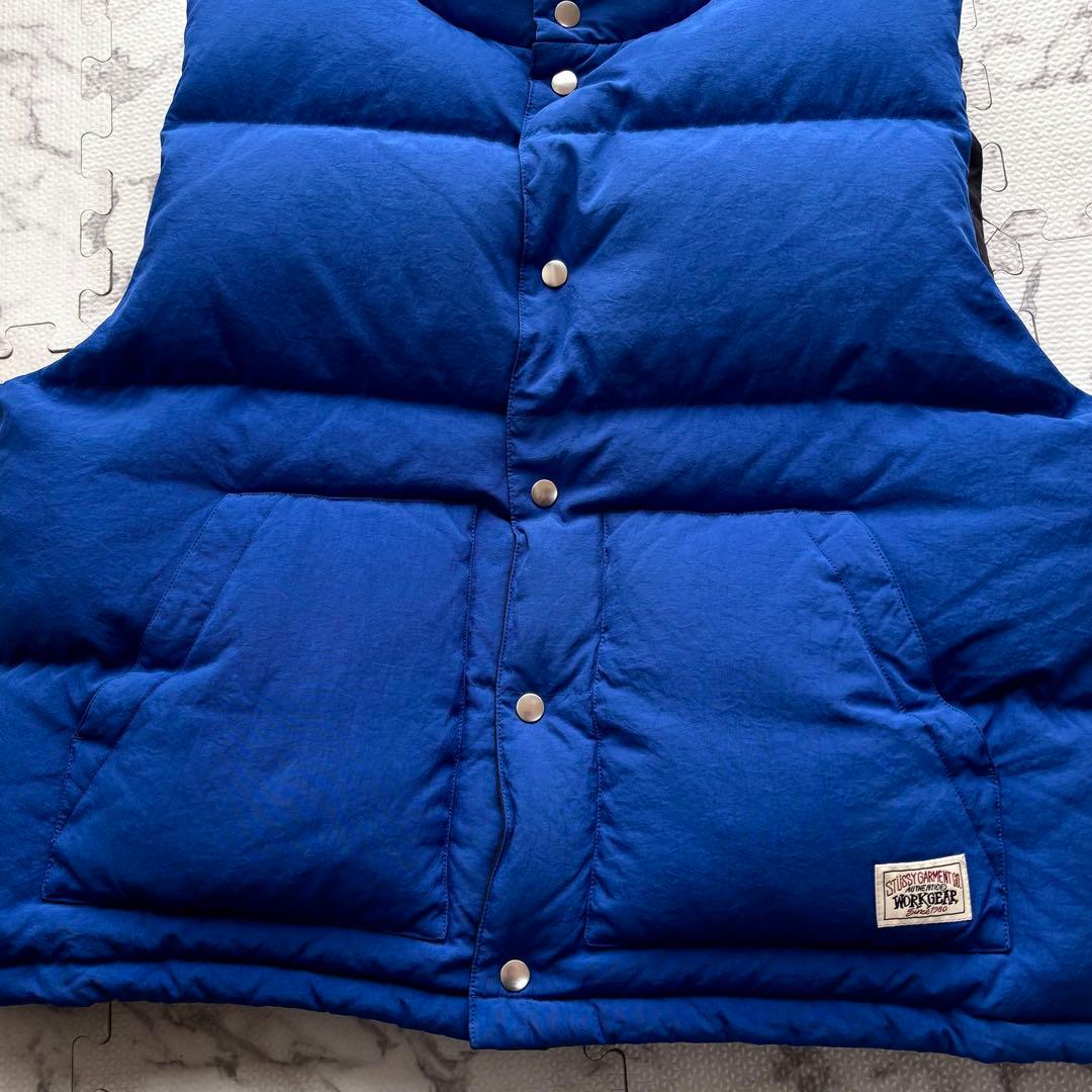 極美品✨STUSSY REVERSIBLE DOWN WORKGEAR VEST