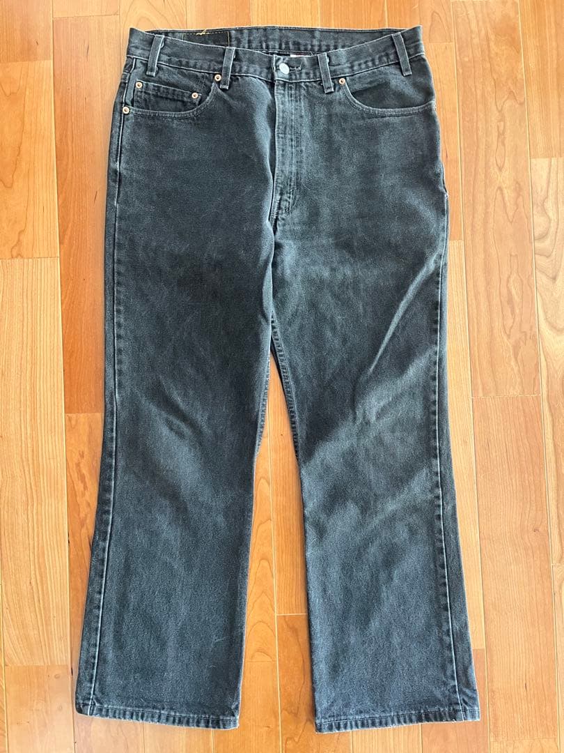 LEVI’S 517 デニム ブラック W36 L30 USA製