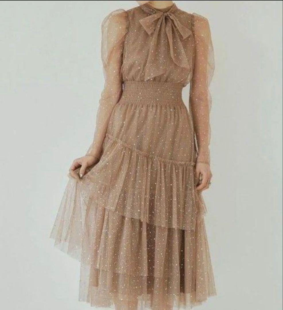 FURFUR ラメチュールドレス