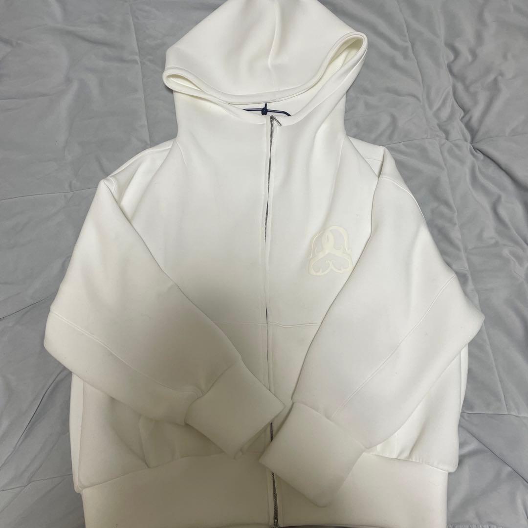 SNIDEL ボリュームパーカー アイボリー