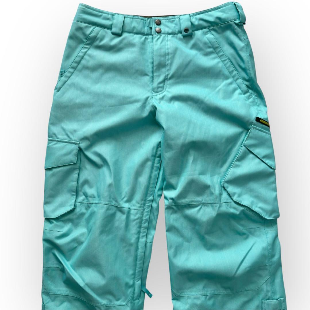 BURTON バートン スノーボードウェア 上下セット スキー ターコイズブルー