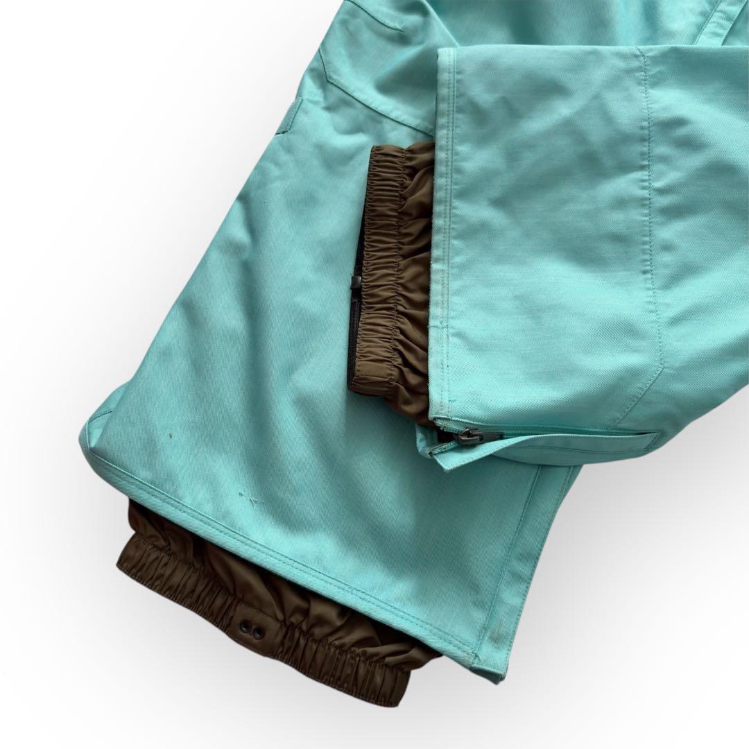 BURTON バートン スノーボードウェア 上下セット スキー ターコイズブルー