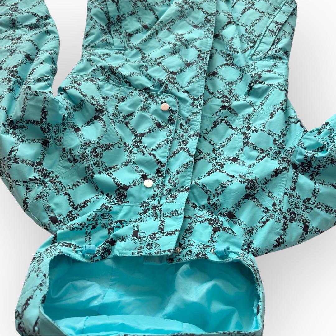 BURTON バートン スノーボードウェア 上下セット スキー ターコイズブルー