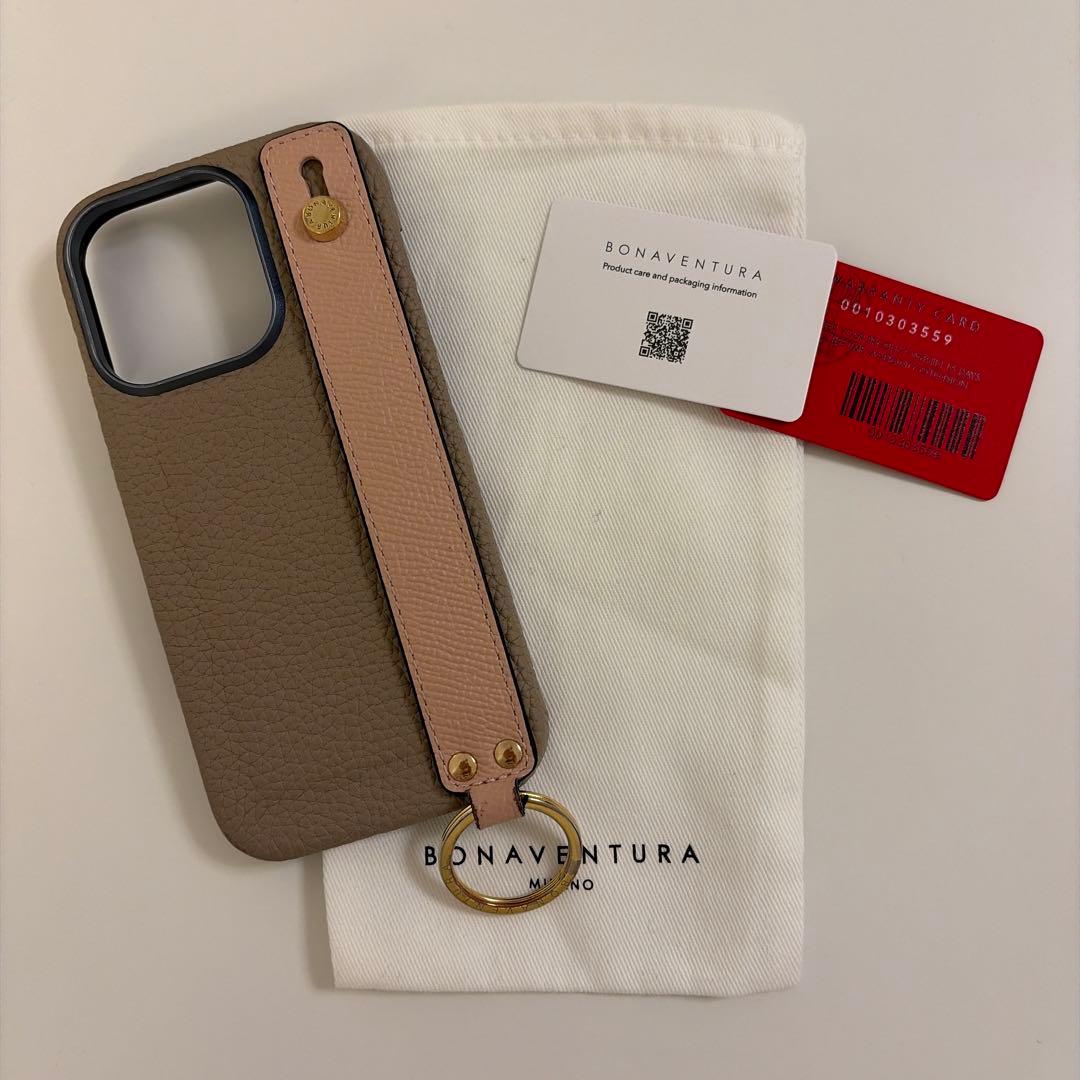 BONAVENTURA (16 Pro) ハンドル付き バックカバーケース