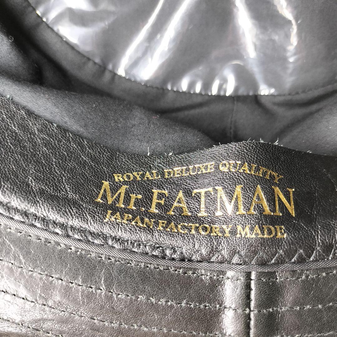 【完売品】Mr.FATMAN × WOLFMAN オイルレザーハット L60cm