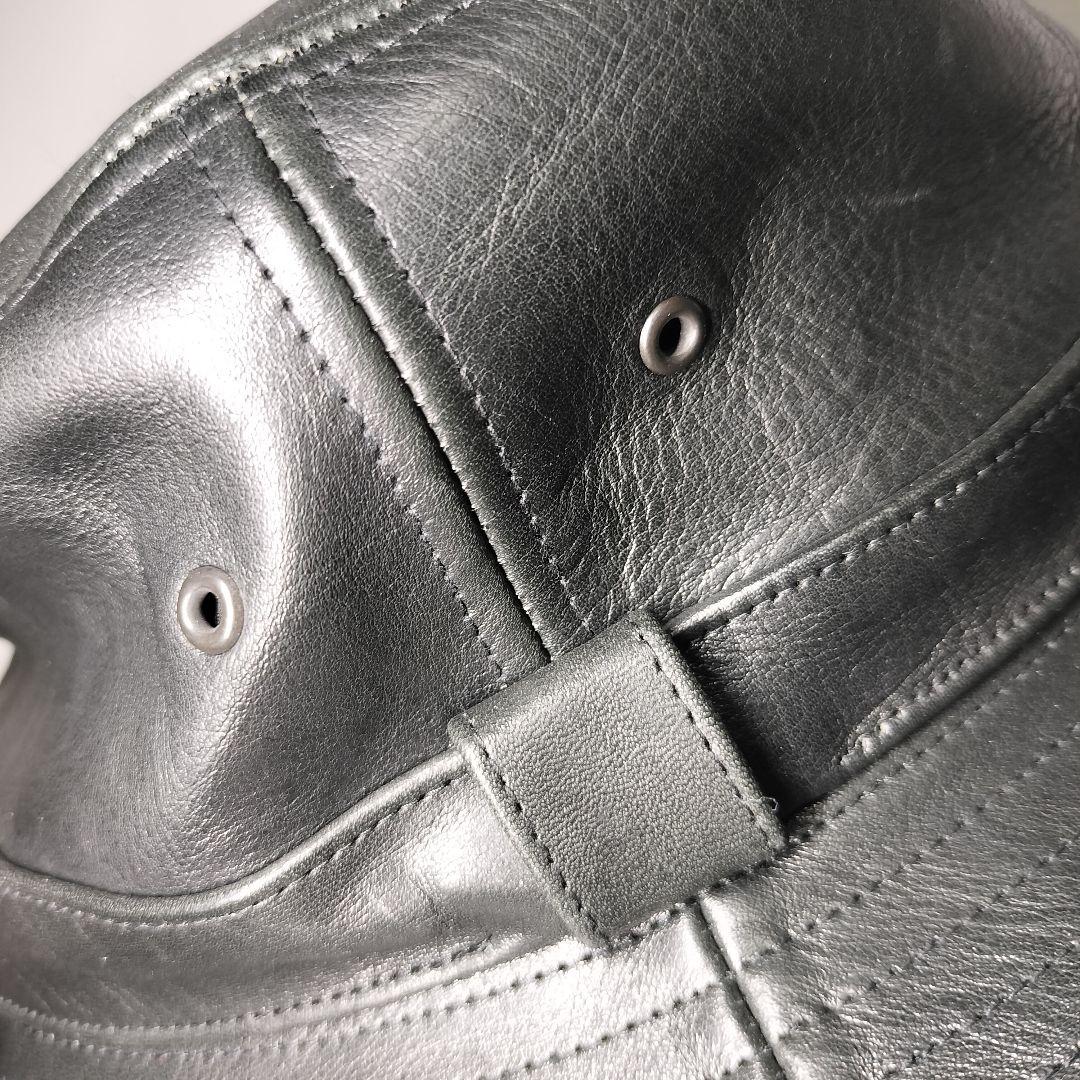 【完売品】Mr.FATMAN × WOLFMAN オイルレザーハット L60cm