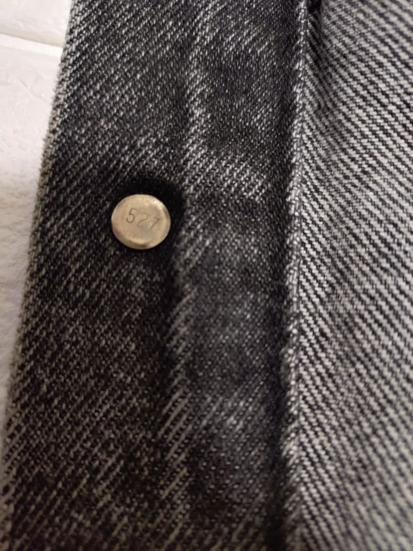 なると　80s★USA製★リーバイス★70507先染めブラックデニム