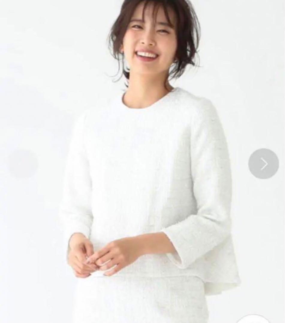 Demi-Luxe BEAMS ミックスツイード セットアップ　38