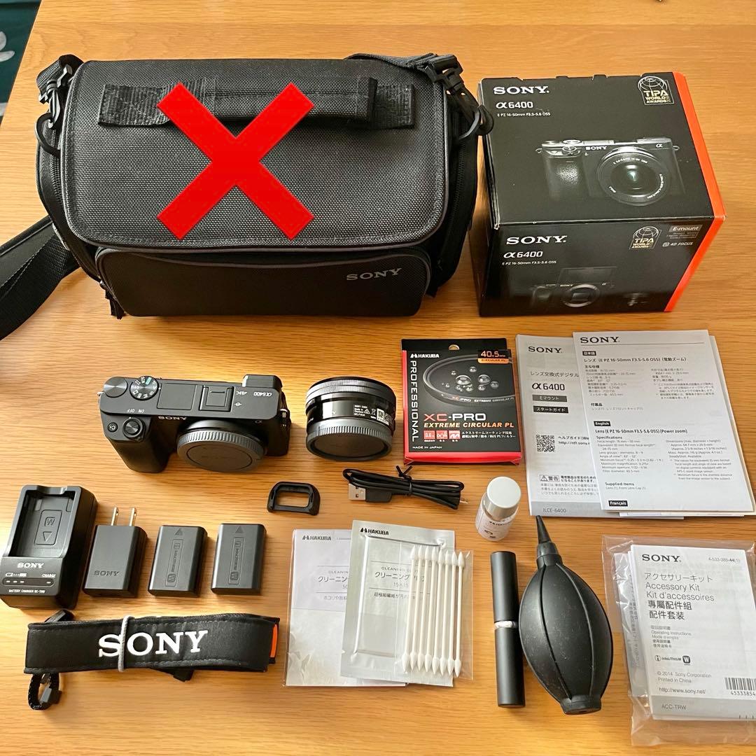 【TS】SONY α6400 ミラーレス一眼カメラ レンズ