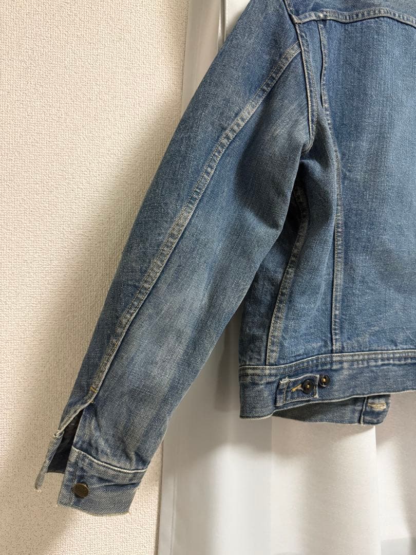 ビンテージ　Lee storm rider デニム ジャケット コーデュロイ襟