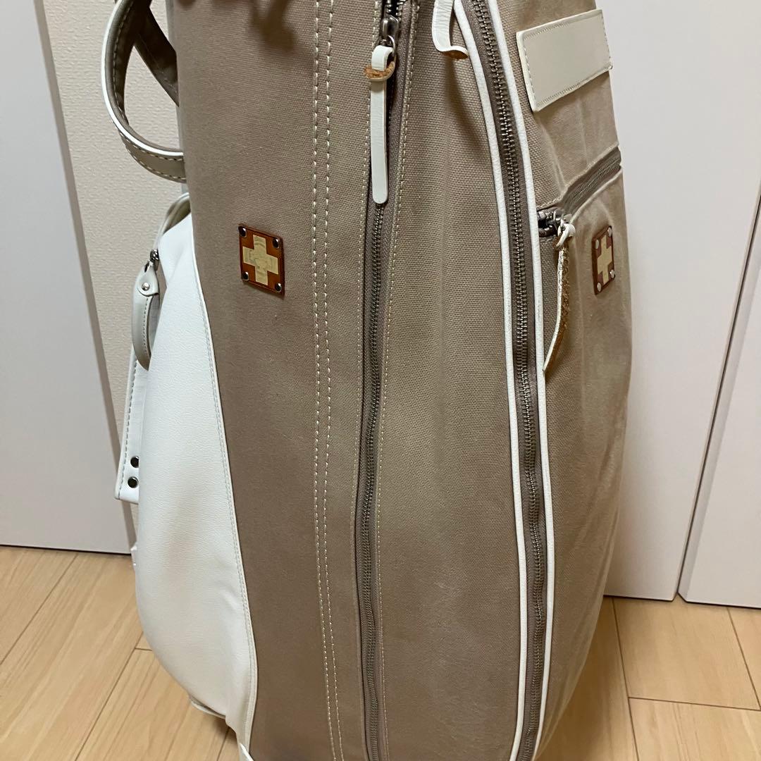 木の庄帆布　クロスハンドル　カートキャディバック