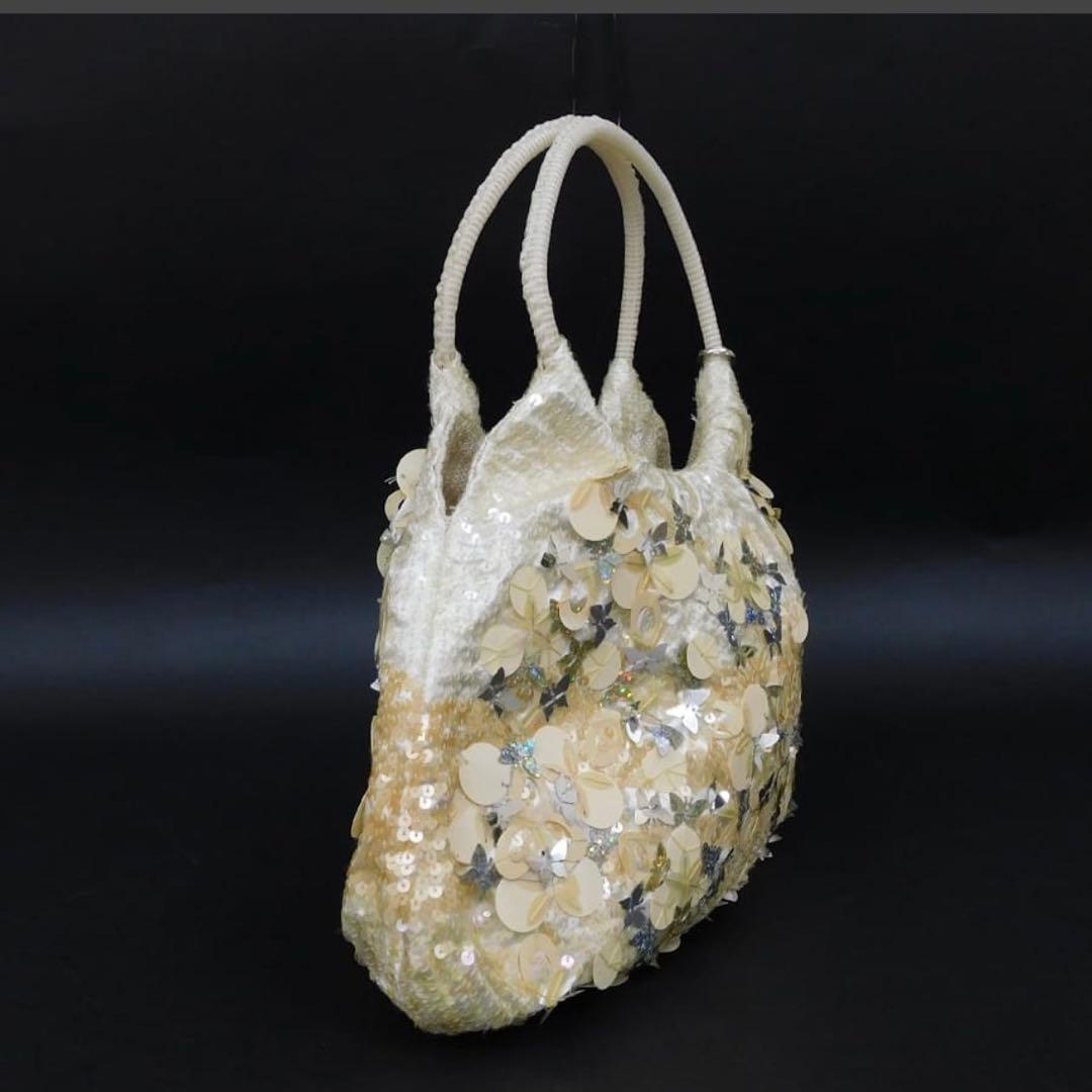 希少　アンテプリマ ワイヤーバッグ　スパンコール　蝶