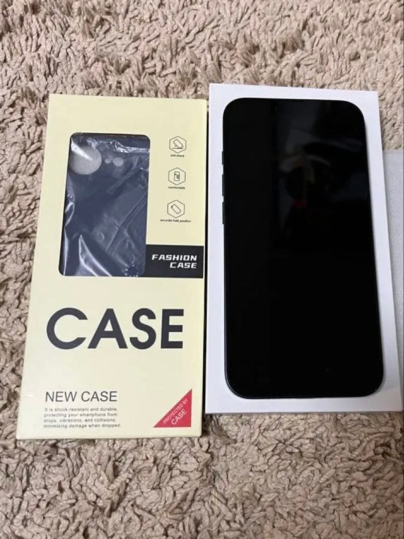 【美品】 iPhone16e 128GB 本体 ホワイト カバー2個付き