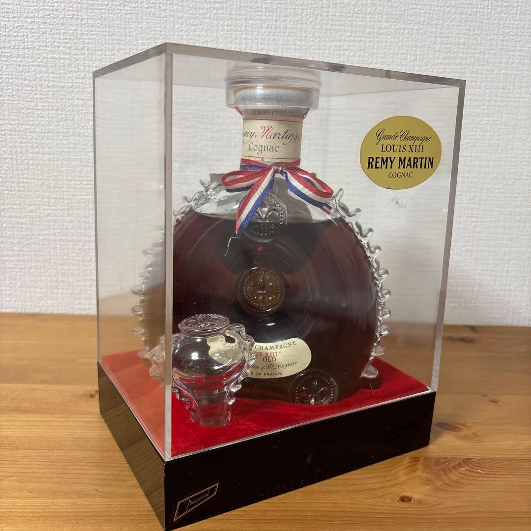 レミーマルタン ルイ13世 コニャック ブランデー バカラボトル クリアケース
