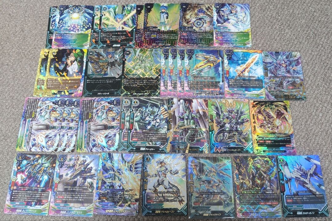 バディファイト スタードラゴンWデッキ 2つ　改造用パーツ付き