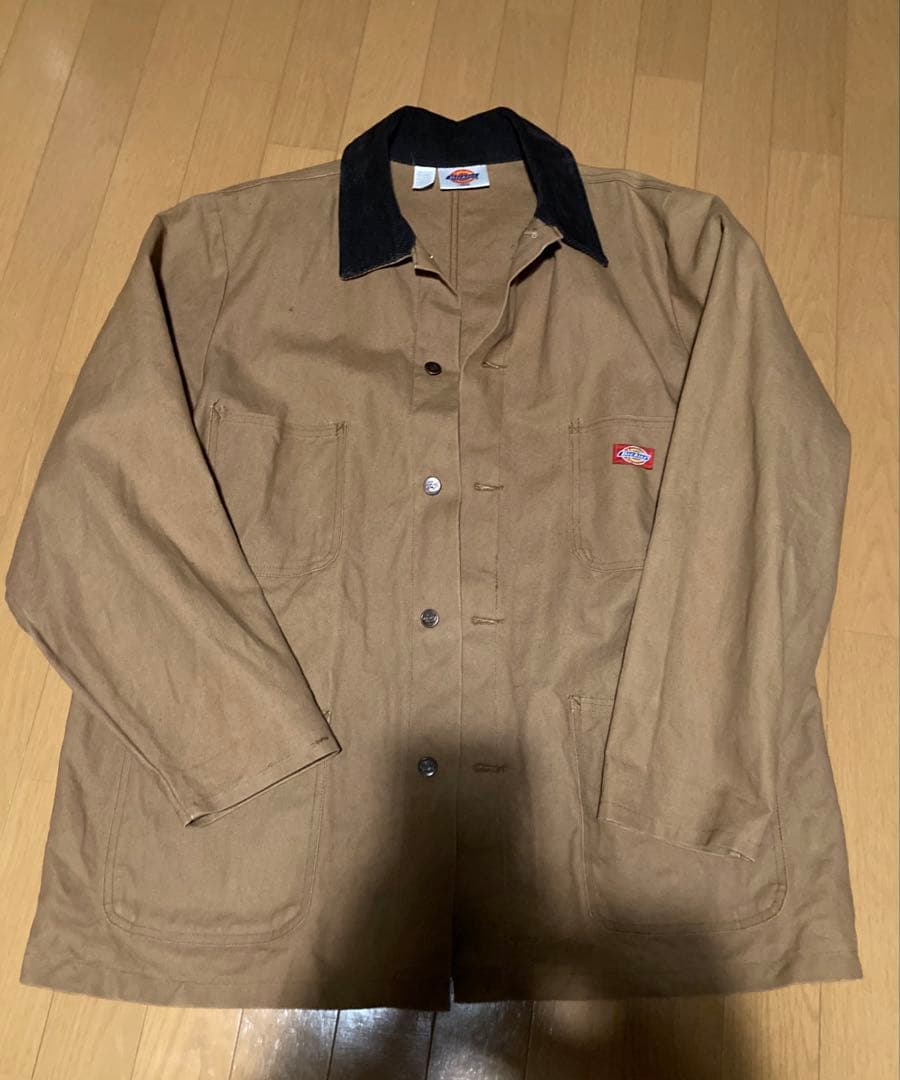 90s Dickies ダック生地カバーオール USA製BIGサイズ