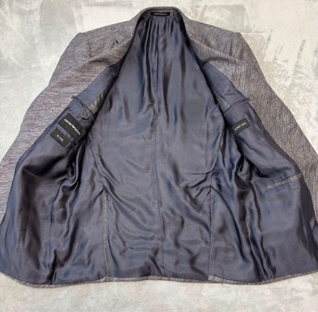 未使用級✨EMPORIO ARMANI 2023年モデル　セットアップスーツ52
