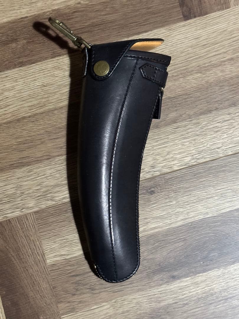 希少 ブラックミーンズ バナナケース　レザーケース　牛革　キーホルダー　チャーム