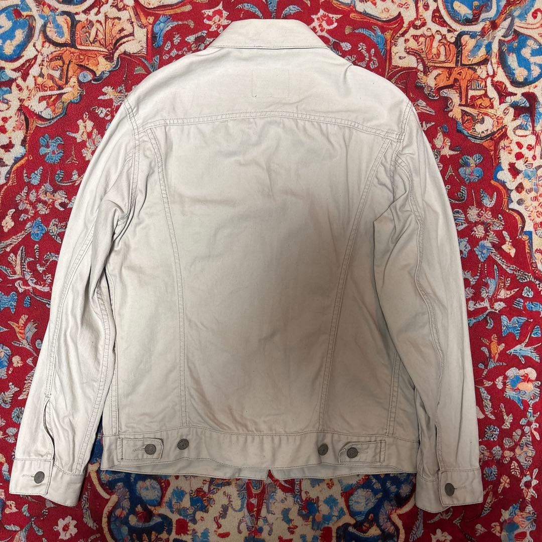 ジャケット・アウター coating denim jacket archive white