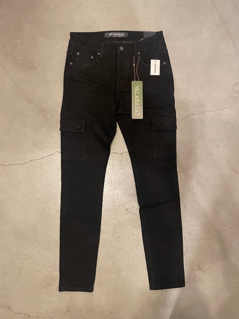 VALABASAS バラバサス スキニーデニム ブラック 30