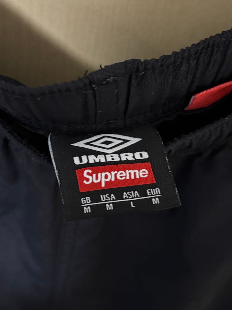 パンツ Supreme / Umbro Track Pant \"Black\"