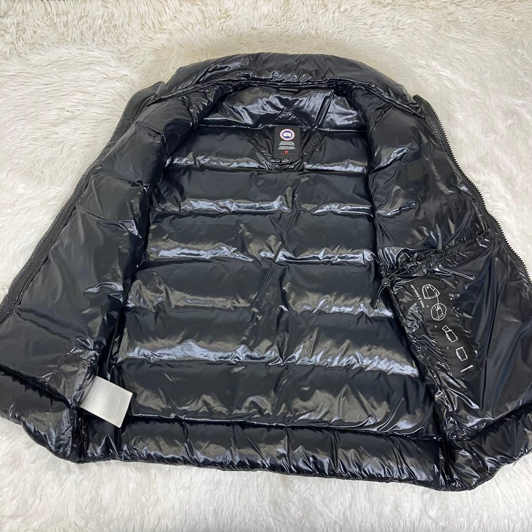 【美品】L カナダグース   クロフトン　ダウンベスト　黒