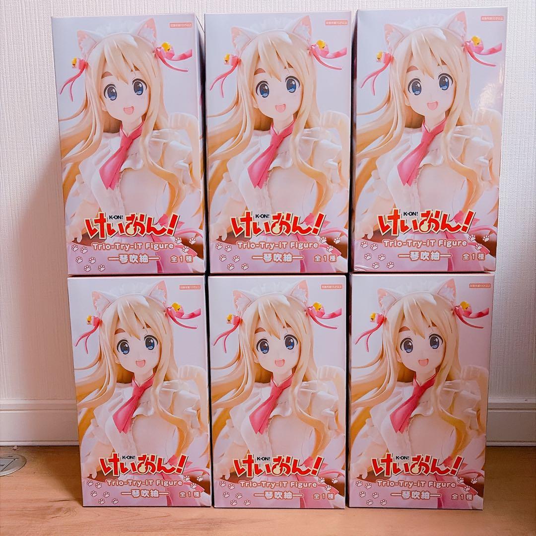 けいおん·琴吹紬·Trio-Try-it Figure ·6体セット·新品未開封