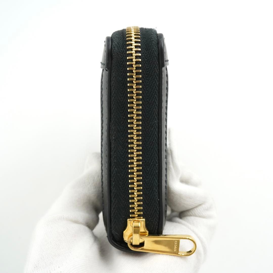✨未使用保管品・箱保存袋付き✨　グッチ　長財布　GGマトラッセ　マーモント　黒