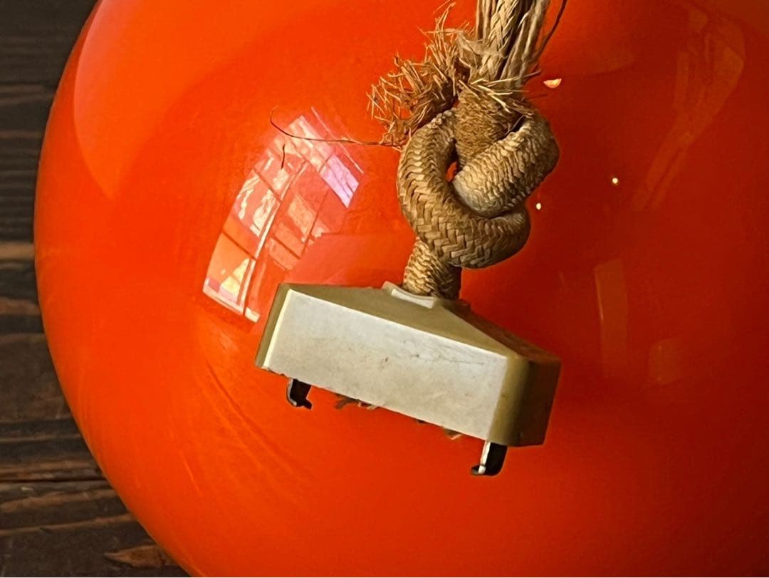 希少 ガラス 天井照明 ペンダントライト 当時物 昭和レトロ レトロポップ