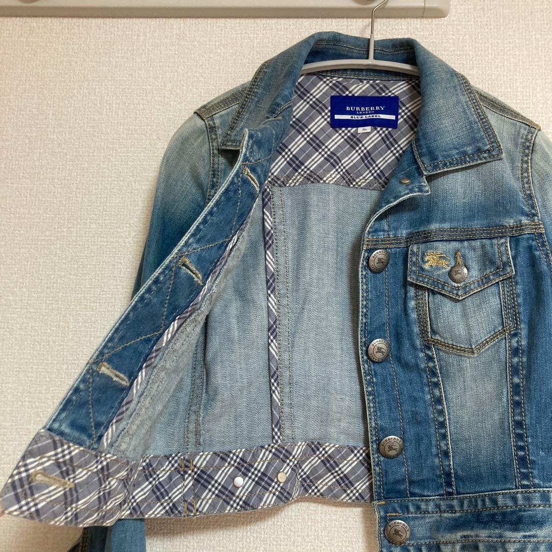 【美品】バーバリーブルーレーベル　デニムジャケット　【春服】