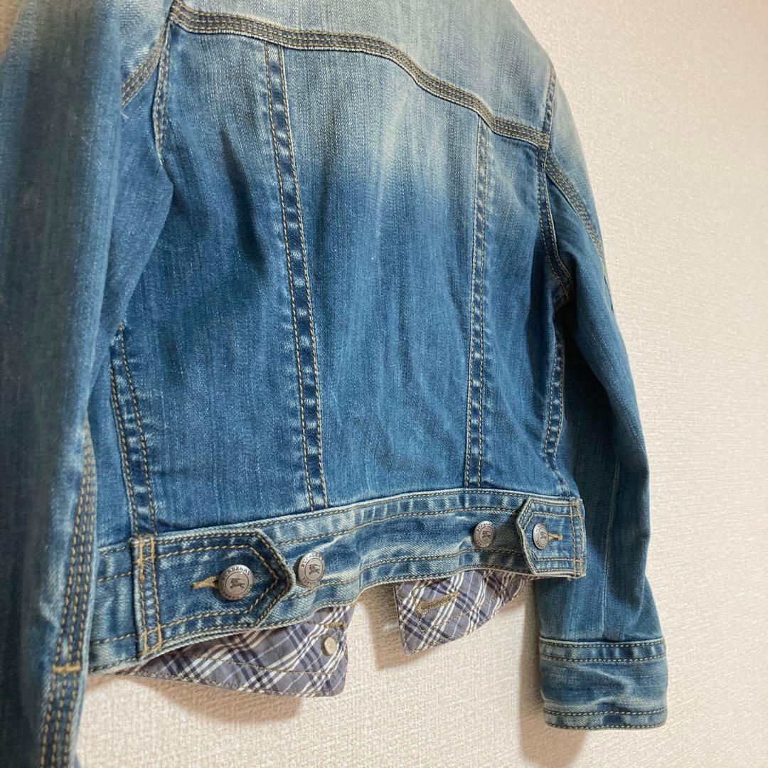 【美品】バーバリーブルーレーベル　デニムジャケット　【春服】