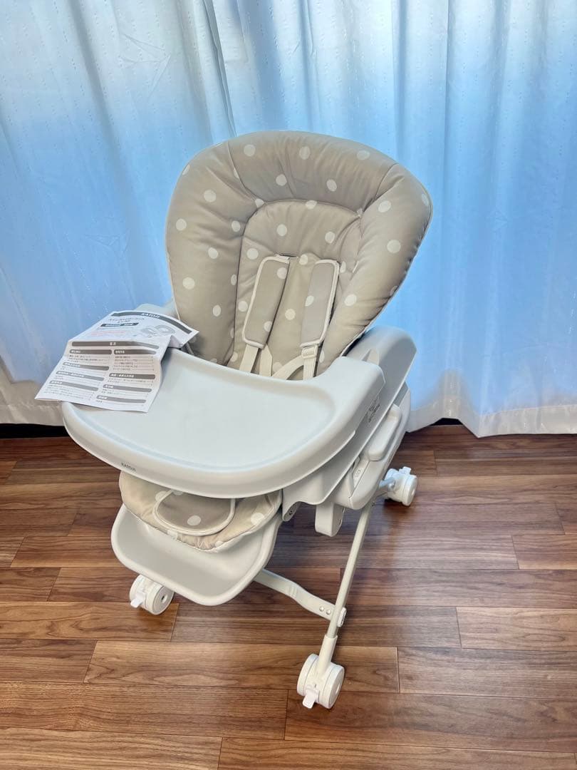 【ほぼ新品】KATOJI カトージハイローラックハイローチェア ピッコロ