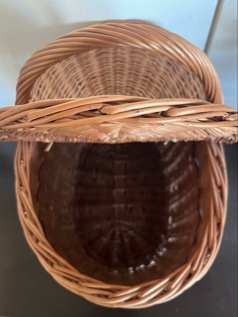 FOBcoopフォブコープ カゴバッグ 蓋付きバスケット フランス柳製