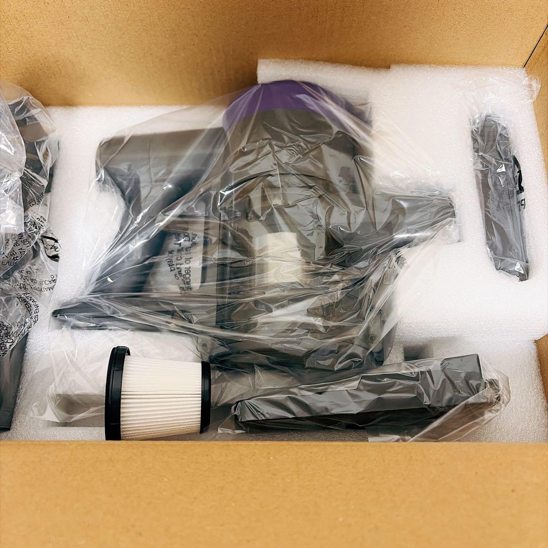 コードレス掃除機 80KPa超強力吸引 65分稼働 自立式 静音