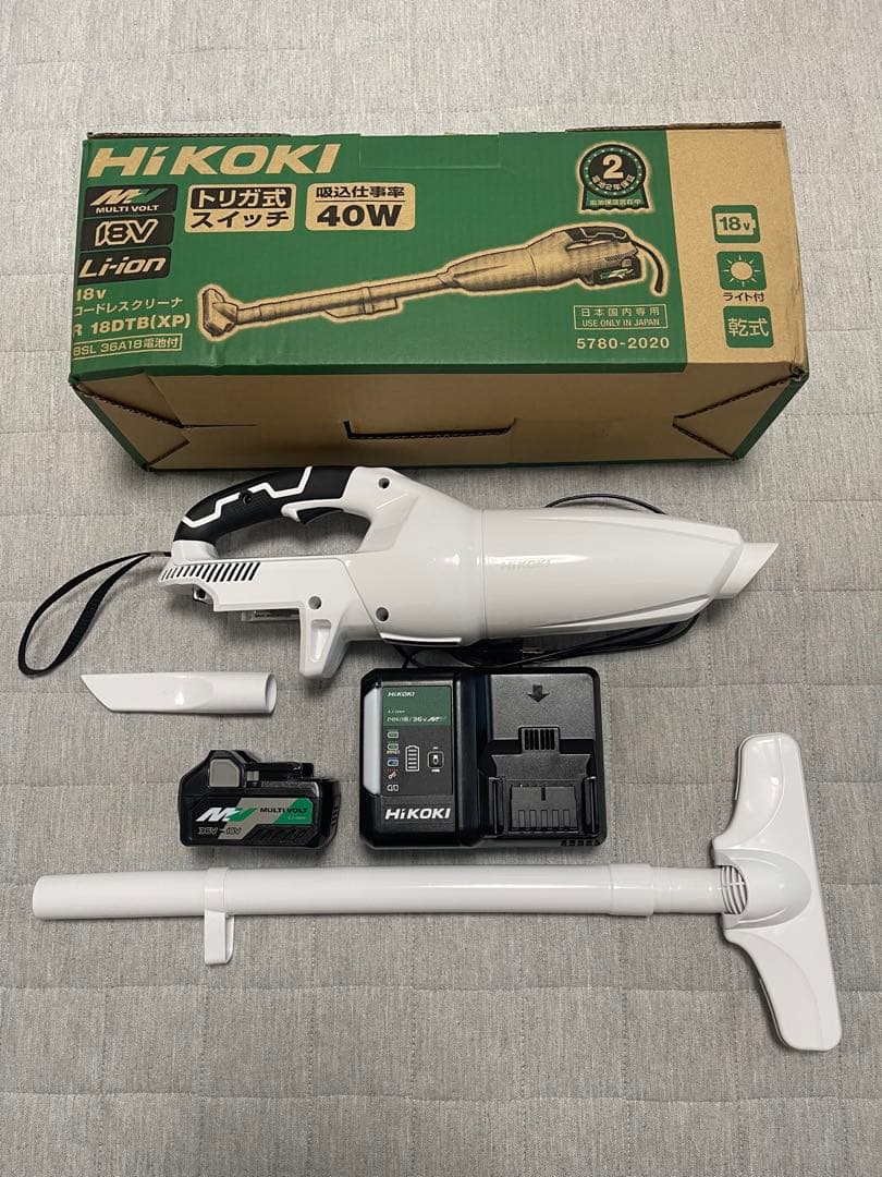 hikoki ハイコーキ　コードレスクリーナ　r18dtb(xp) 掃除機