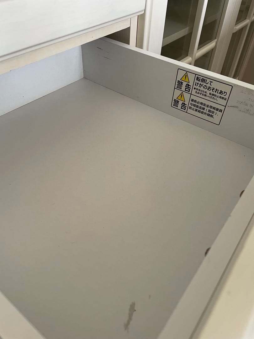 激安！　早い者勝ち！ レンジボード (ミランダ2 120 WW) ニトリ　食器棚