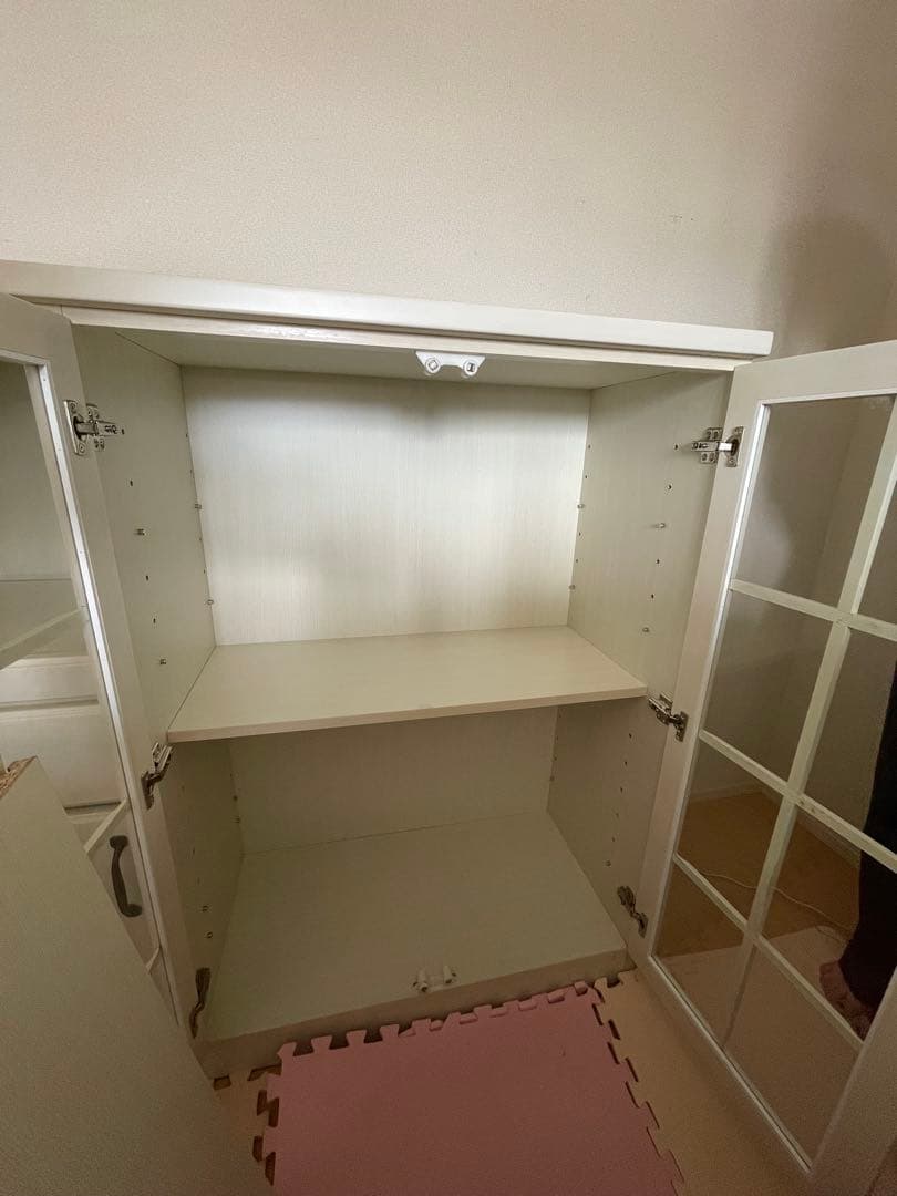 激安！　早い者勝ち！ レンジボード (ミランダ2 120 WW) ニトリ　食器棚