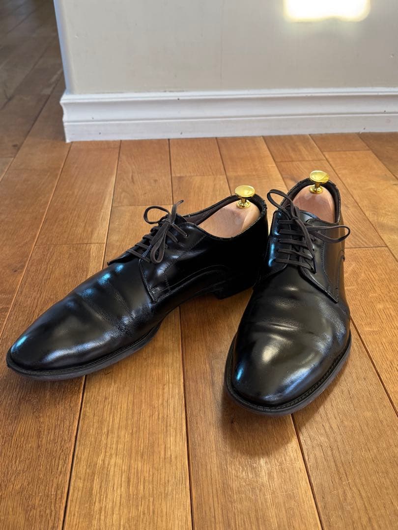 REGAL ブラックビジネスシューズ 革靴 27cm 高級ライン