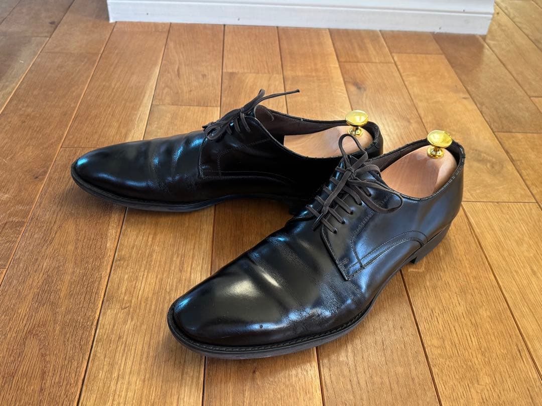 REGAL ブラックビジネスシューズ 革靴 27cm 高級ライン