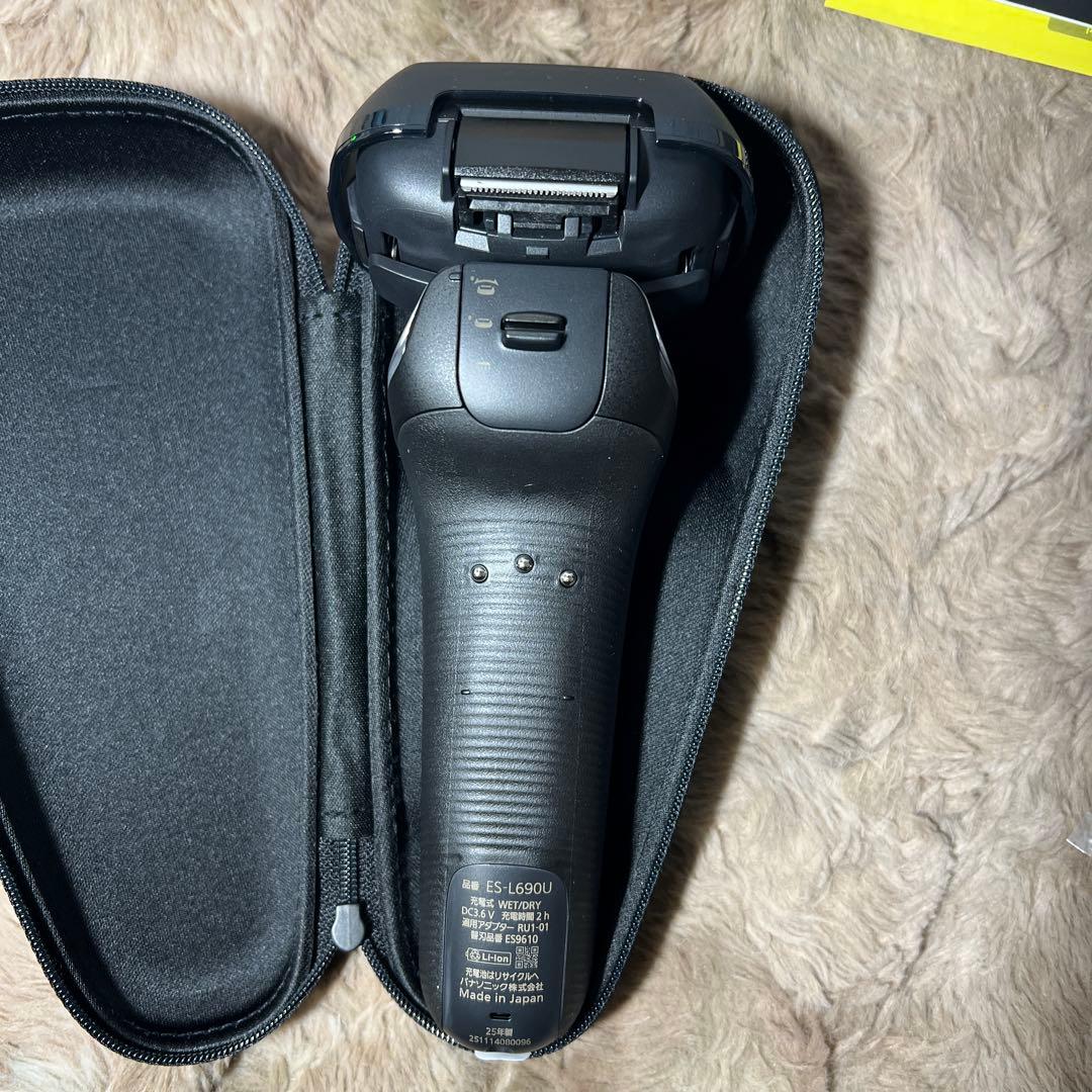 パナソニック シェーバー ラムダッシュ メンズ 電動　ES-L690U-K