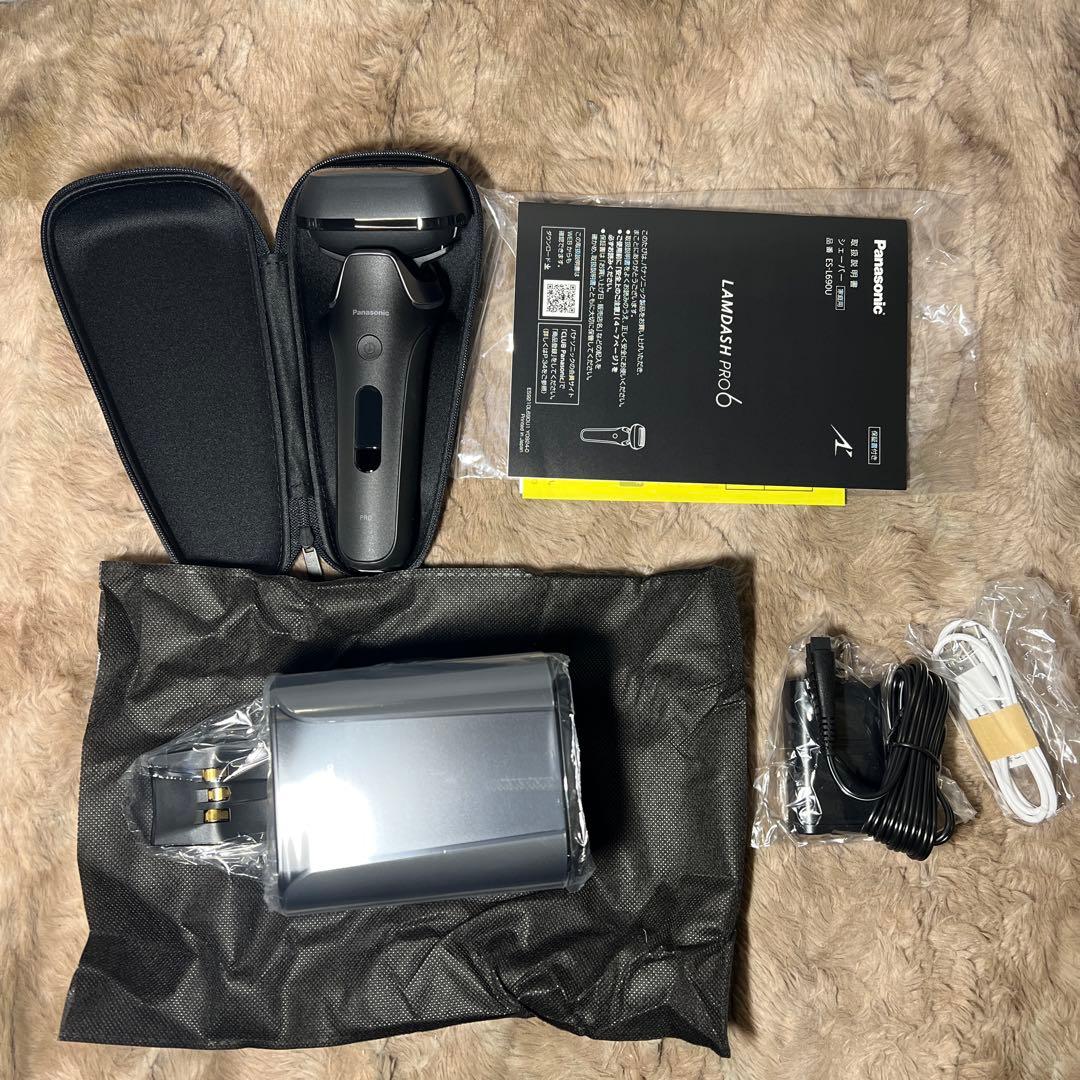 パナソニック シェーバー ラムダッシュ メンズ 電動　ES-L690U-K