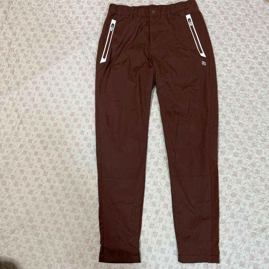 新品未使用パーリーゲイツ1蓄熱パンツ希少ブラウン