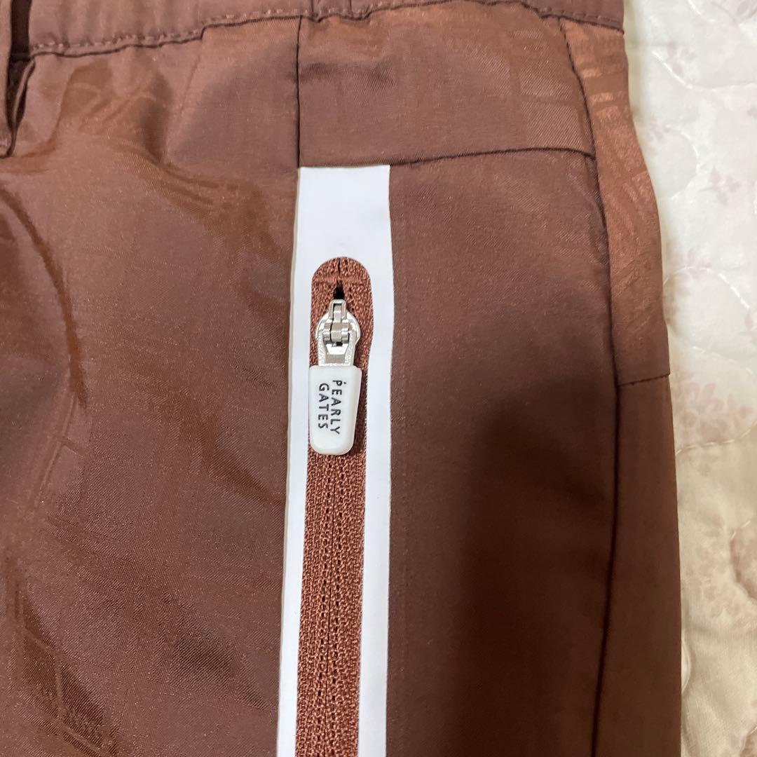 新品未使用パーリーゲイツ1蓄熱パンツ希少ブラウン