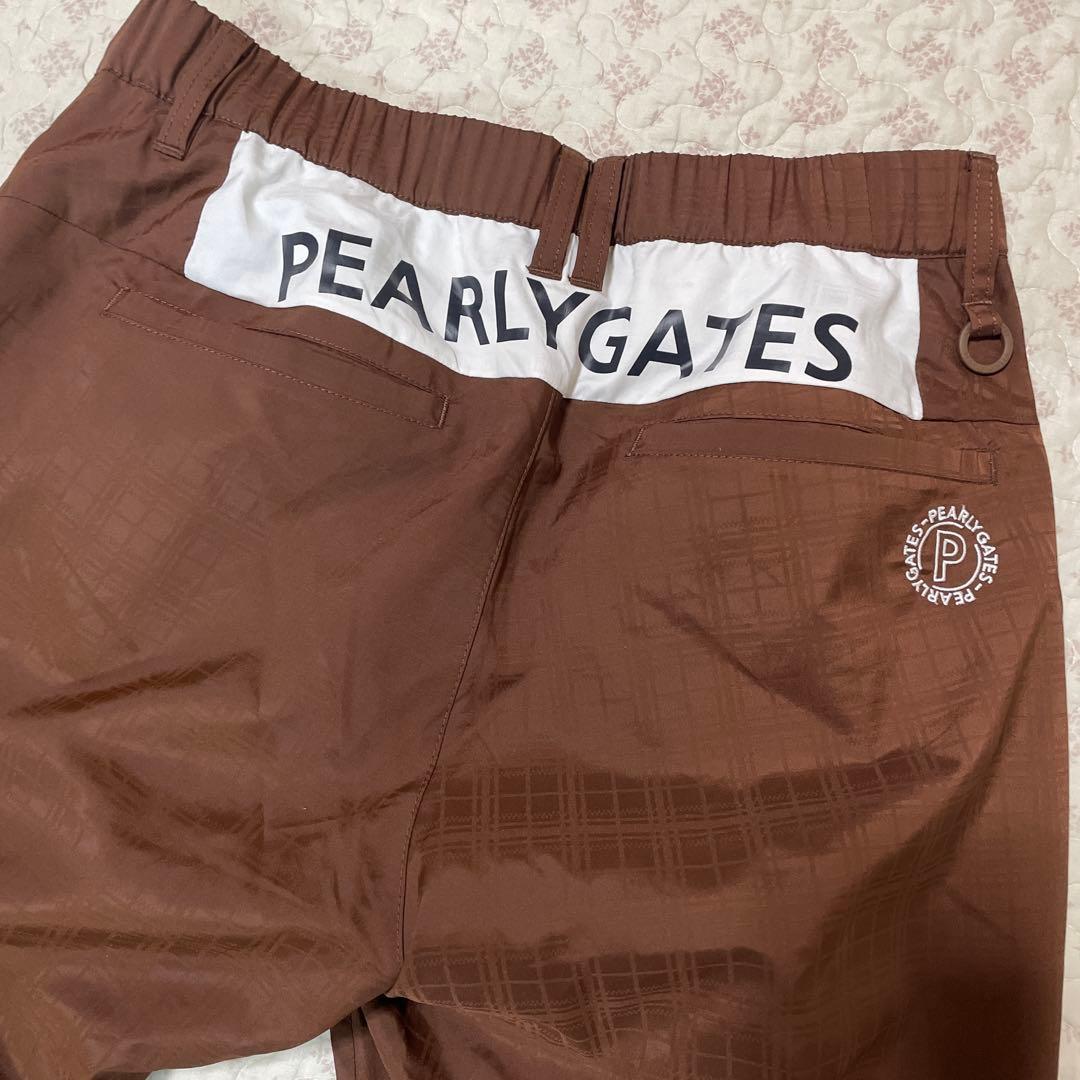 新品未使用パーリーゲイツ1蓄熱パンツ希少ブラウン